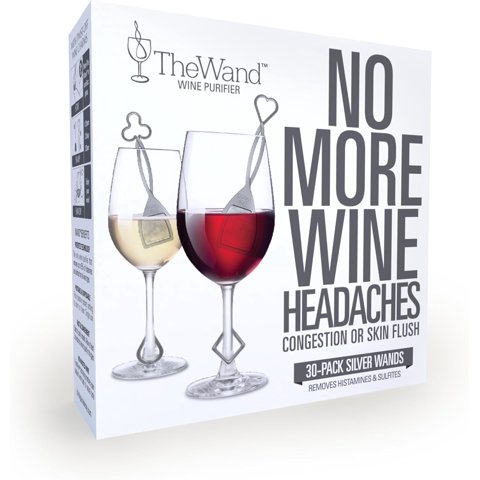 Purewine Thewand Purificador De Vino 30 Filtros Para