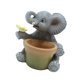 thumbnail image 4 of Plantador De Estatuas De Elefante De Jardín Creativo Para Balcón Interior granja Al Aire Libre Con Mariposa, 4 of 5