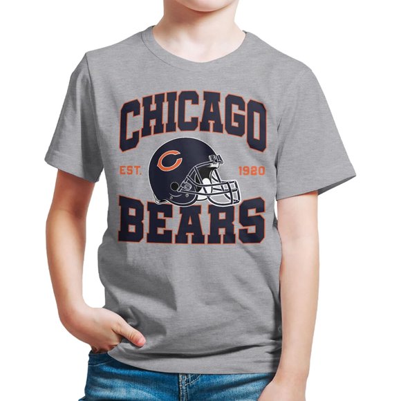 Polera Infantil Junk Food NFL Team Helmet Manga Corta