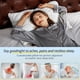 thumbnail image 3 of Cooling Pillow BETU de espuma viscoelástica tamaño queen con funda de almohada, 3 of 8