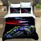 thumbnail image 1 of New Motorcycle Fleet VR-46 Pattern Quilt Cover With Pillowcases Microfiber Digitaled Bedding Set Twin Full Bed Sheets, 1 of 5