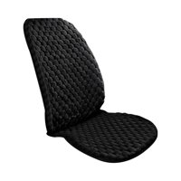 Magideal - Cojín Para Asiento De Coche, Alfombrilla Cómoda, Accesorios De Interior De Coche, Almohadilla Protectora Para Asientos Delanteros De Coche, Silla Para Negro