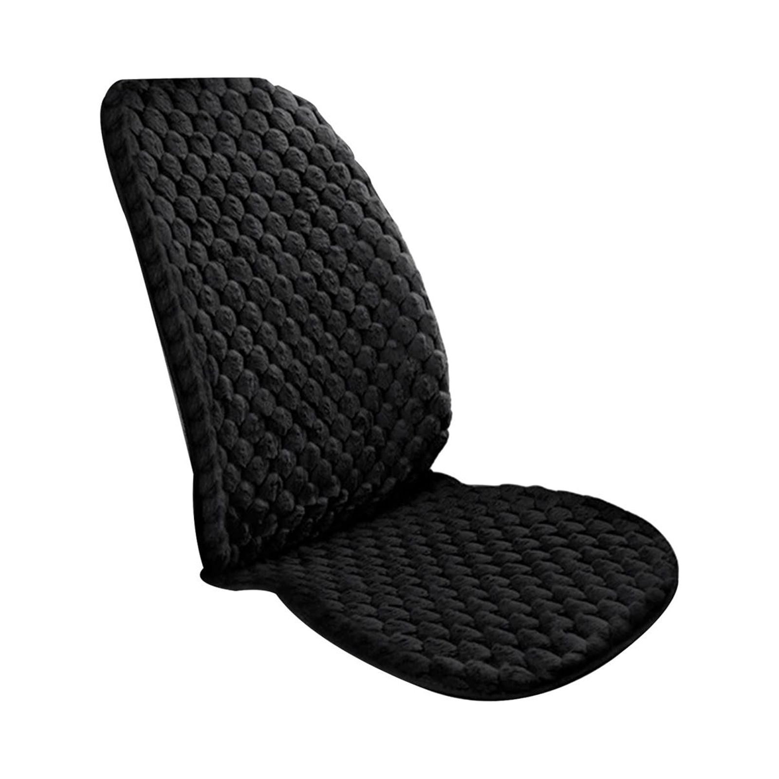 Magideal - Cojín Para Asiento De Coche, Alfombrilla Cómoda, Accesorios De Interior De Coche, Almohadilla Protectora Para Asientos Delanteros De Coche, Silla Para Negro