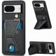 thumbnail image 3 of Funda Resistente para Google Pixel 8 con Tarjetero y Soporte, Diseño Magnético Negro, 3 of 5