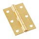 thumbnail image 2 of Bisagra estrecha National Hardware Brass de 7,62 cm de largo, paquete de 2, 2 of 2