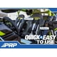 thumbnail image 4 of Arnés PRP Seats 4.2, paquete de 2 puntos de 4 puntos (negros) para UTV, 4 of 5