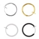 thumbnail image 2 of 4pcs Clip Multicolor En Nariz Ear Septum Labio De Labio Anillo De Ear Anillo No Piercing, 2 of 3