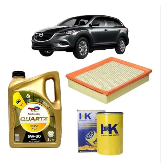 Kit Mantención Aire Aceite Mazda cx9 3.7 Gasolina 2010