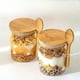 thumbnail image 3 of Set 2 Frascos Hermeticos 700mL 10cm Redondo Cuchara Tapa Bambú, 3 of 3