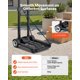 thumbnail image 5 of Carretilla plegable VEVOR de 50 kg de capacidad de carga con 2 ruedas, color negro, 5 of 9
