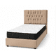 thumbnail image 1 of Cama Capitoné premium más colchón, 1,5 plazas, color Beige, 1 of 2