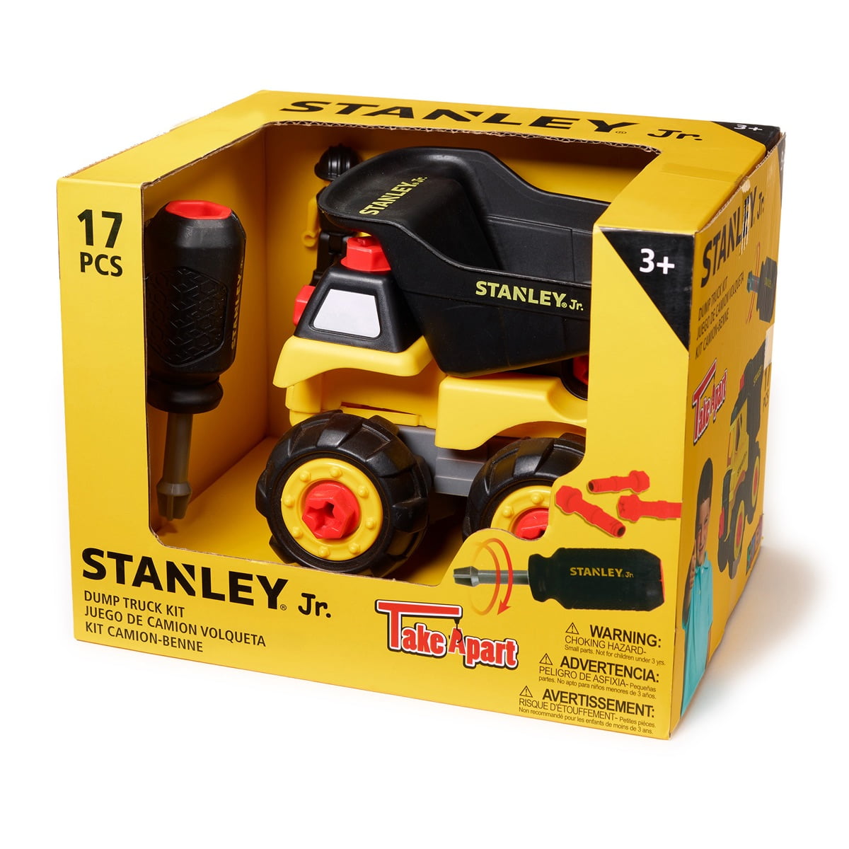Stanley Jr - Camión Volquete Desmontable 19pcs