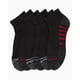 thumbnail image 4 of Pack De 6 Calcetines Quarter Para Hombre Tallas 6 12 5 Negro gris, 4 of 7