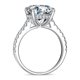 thumbnail image 3 of Anillos de Compromiso de Moissanita Corte Oval de 5 Uds para Mujer Color D VVS1 Anillos de Diamante de Plata Esterlina Moissanita Aniversario Promesa Alianzas de Boda para Mujer con Certificado, 3 of 9