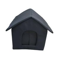 Ioensy - Casa Cálida Para Gatos Salvajes Al Aire Libre Impermeable Perros Pequeños Refugio Para Gatos Callejeros 35Cmx30Cmx35Cm