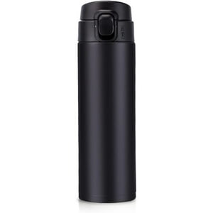 Veat00L - Termo, Botella De Agua, Capacidad De 450Ml, 6 Horas De Frío Y Calor, Termo De Acero Inoxidable, Cerradura De Seguridad, Taza Caliente Para Adultos Y Niños, Fácil De Llevar