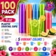 thumbnail image 3 of Vasos de chupito de plástico neon Stumbelina 100 uds 255 ml (variedad), 3 of 6