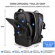 thumbnail image 4 of Mochila expandible 39L Metis ELITE Negra, 4 of 10
