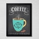 thumbnail image 1 of Cuadro Decorativo 35x45 Marco Negro Mi Café Diario, 1 of 2