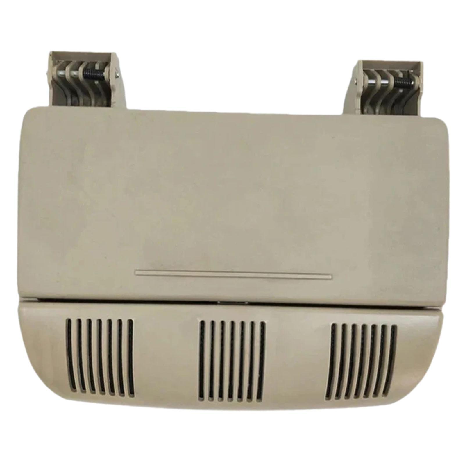 Magideal - Estuche Para Gafas Caja De Techo Para Coche Soporte Para Anteojos Organizador Interior Con Estructura Ligera Y Sólida Adecuado Para La Instalación Su Beige