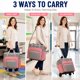 thumbnail image 5 of Bolsa de manualidades con ruedas FINESUN 43 cm rosa, 5 of 7