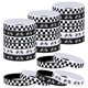 thumbnail image 1 of Pulseras Lesnala 48 piezas temática de carreras en silicona negro y blanco, 1 of 7
