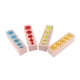 thumbnail image 4 of 4 Unids Set Montessori Wodden Knobbed Bloques De Cilindro De Juguete De Colores, 4 of 5