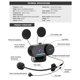 thumbnail image 3 of Auriculares Bluetooth para moto FreedConn TCOM VB, 2 vías, 800 m, 3 of 7
