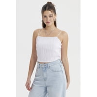 Fashionspark - Polera Mujer Pabilo Textura Blanco