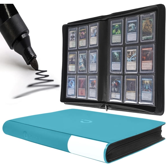 Carpeta D DACCKIT Toploader modelo C con capacidad para 288 tarjetas
