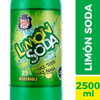 Bebida Limón Botella 2.5 L Limón Soda