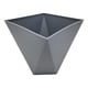 thumbnail image 1 of Macetero Maceta Geometrico Diseño Nordico Plastico Mediano gris, 1 of 5