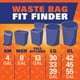 thumbnail image 4 of Bolsas de basura Hefty, ultrarresistentes, multiusos, 30 litros, 25 unidades, 4 of 6