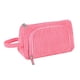 thumbnail image 5 of Bolsa De Maquillaje Portátil Organizador Cosmético De Pana Para Actividades Al Aire Libre Rosa, 5 of 5