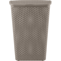 Genérico - Cesto Ropa Sucia Bali 55L Color Taupe