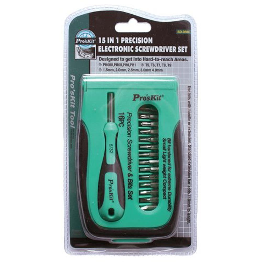 Proskit - Jgo Destor Relojero 15en1