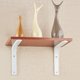 thumbnail image 2 of Soportes de pared SAYAYO, metal hierro blanco, 15 x 12 cm, 4 unidades, 2 of 8