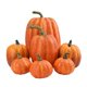 thumbnail image 2 of 7x Calabazas Artificiales A Granel Cosecha Falsa Para Centro De Mesa De Boda De Oto?o Naranja, 2 of 5