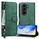 thumbnail image 1 of FOXDOCK Funda Tipo Cartera para Ulefone Note 21 Cuero PU con Cremallera y Correa de Muñeca, Ranuras para Tarjetas, Soporte Plegable, Cierre Magnético, 1 of 5