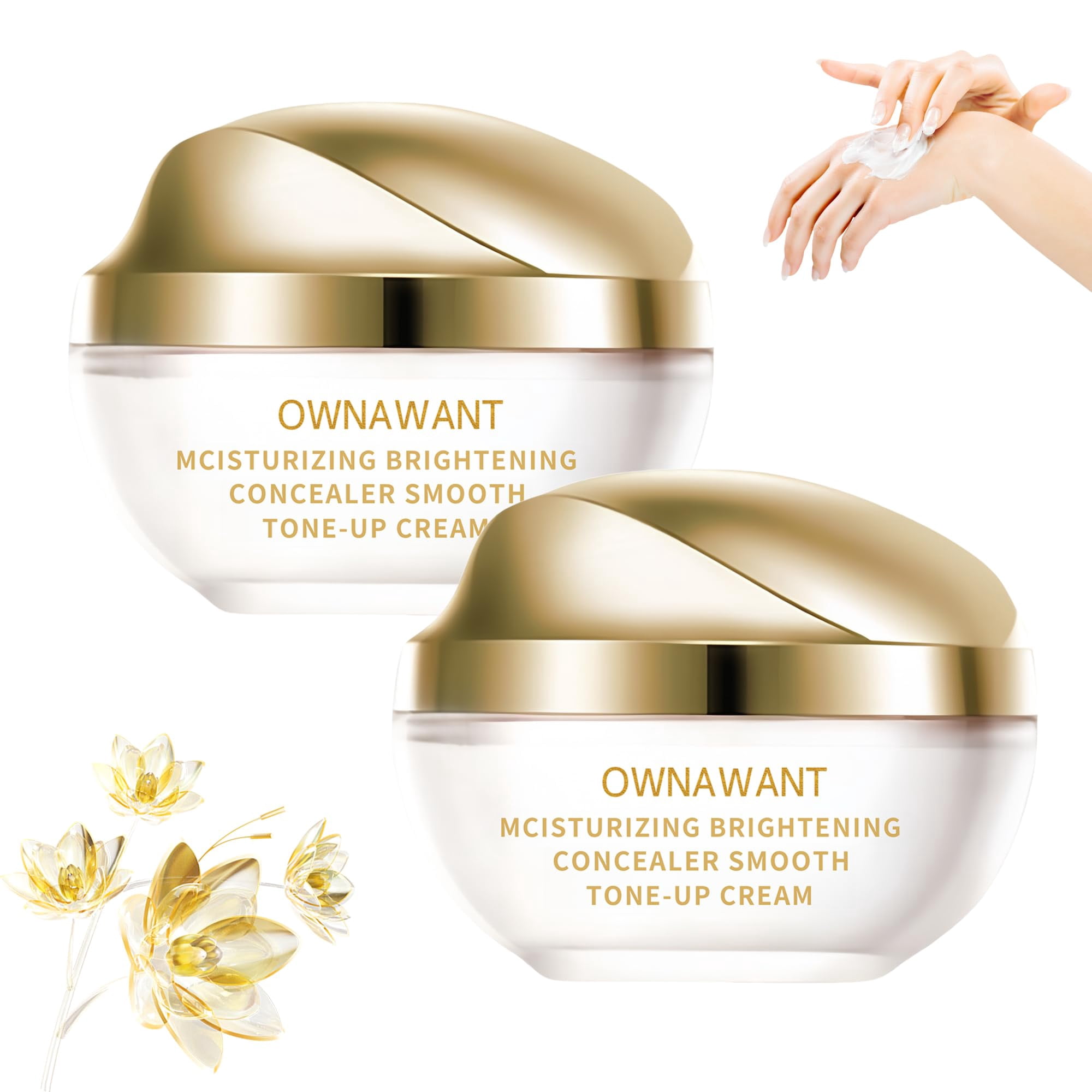 Crema De Maquillaje Ownawant Crema De Maquillaje Hidratante 50g