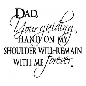Rienda Libre Graphics - Decomural Forever Dad Family Ws-15947