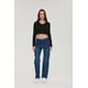 thumbnail image 4 of Jeans Mujer Recto Cargo Azul V, 4 of 4