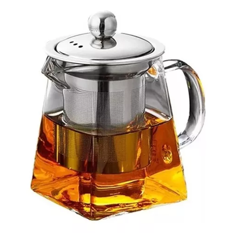 Genérico - Tetera Infusora De Vidrio De 750 Ml
