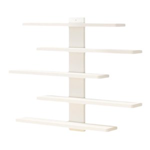 Magideal - Estante De Exhibición Para Figuras, Estante De Pared De 5 Niveles Para Figuras De Anime, Estantería De Pared Para Sala De Estudio En Casa, Habitación Blanco