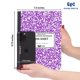 thumbnail image 3 of Cuaderno EPI 4 unidades rayado ancho morado 25 x 19 cm, 3 of 8