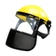 thumbnail image 3 of Máscara De Protección Facial, Visera Facial Ligera Y Transpirable Para Trabajo De Molienda, Corte, Amarillo, 3 of 5