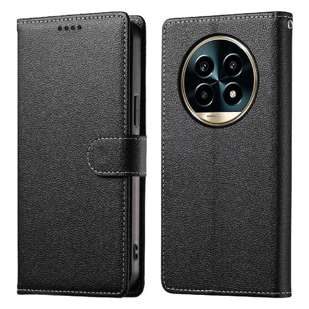 Funda para FOXDOCK Realme 13 Pro Plus 5G– Cuero Premium, 3 ranuras para tarjetas, Protección contra impactos