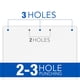 thumbnail image 3 of Perforadora de tres agujeros Swingline SmartTouch con capacidad para 20 hojas, 3 of 6