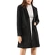 thumbnail image 1 of Abrigo de Mujer INSPIRE CHIC Color Sólido Solapa con Muesca Peacoat de Invierno Negro M, 1 of 6