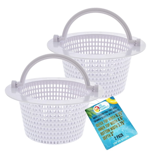 Canastillas Para Skimmer De Piscina Paquete De 2 Tamaño Pequeño